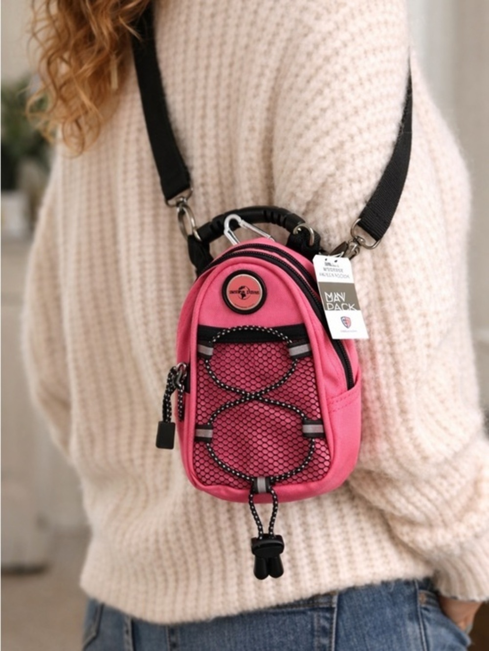 Universal Studios Pink Mini Backpack Crossbody Bag NWT Day Pack